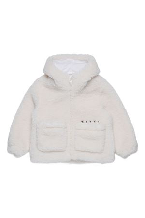 giacca in poliestere bianco MARNI KIDS | M01525M00VQ0M114
